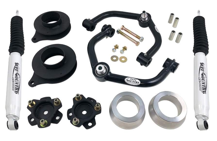 Tuff Country 3.5" Uniball UCA Lift Kit+Shocks 19-up Ram 1500 4WD - Click Image to Close